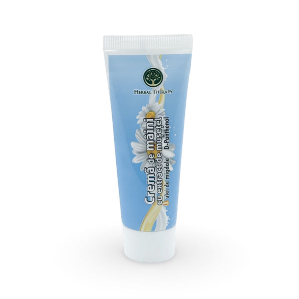 Cremă de Mâini cu Extract de Mușețel și Ulei de Migdale, 50 ml