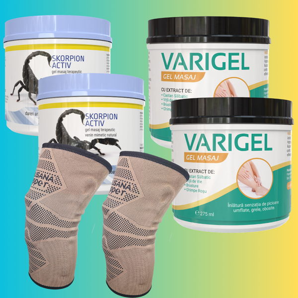 2 x Varigel+ 2 x Skorpion+ 2 x Genunchiere Copper