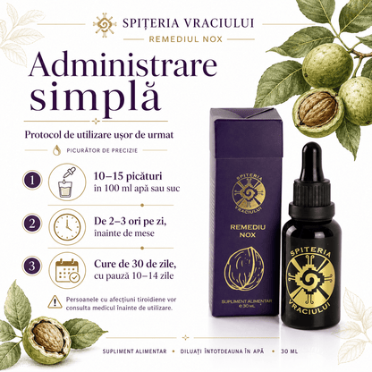Remediu Natural Digestie și Diaree – Extract de Mentă FERENT | 30ml