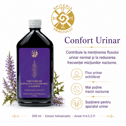 Tinctură de Pufuliță și Ghimpe – Prostată și Confort Urinar | 500ml