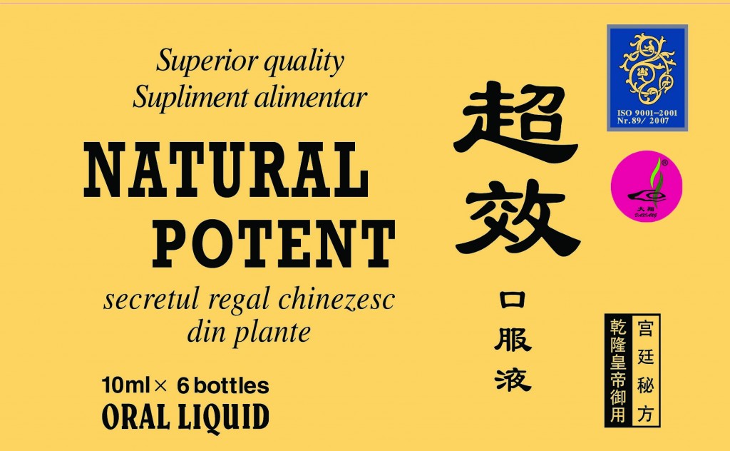 Natural Potent Fiole