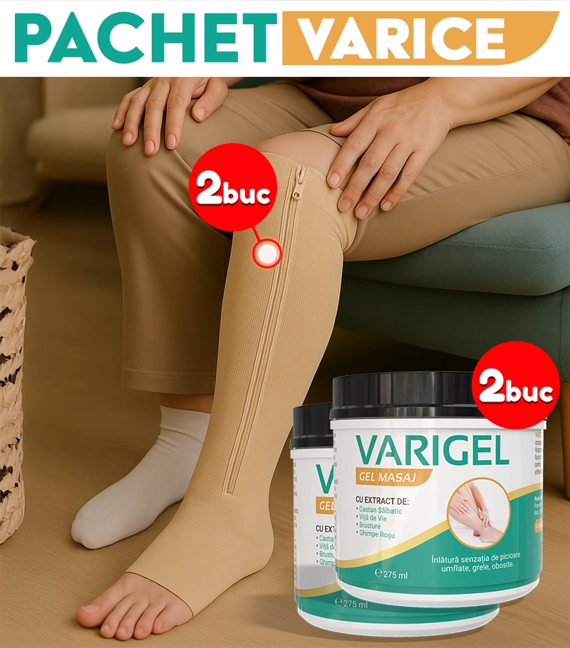 Pachet Varigel+Ciorapi Compresie